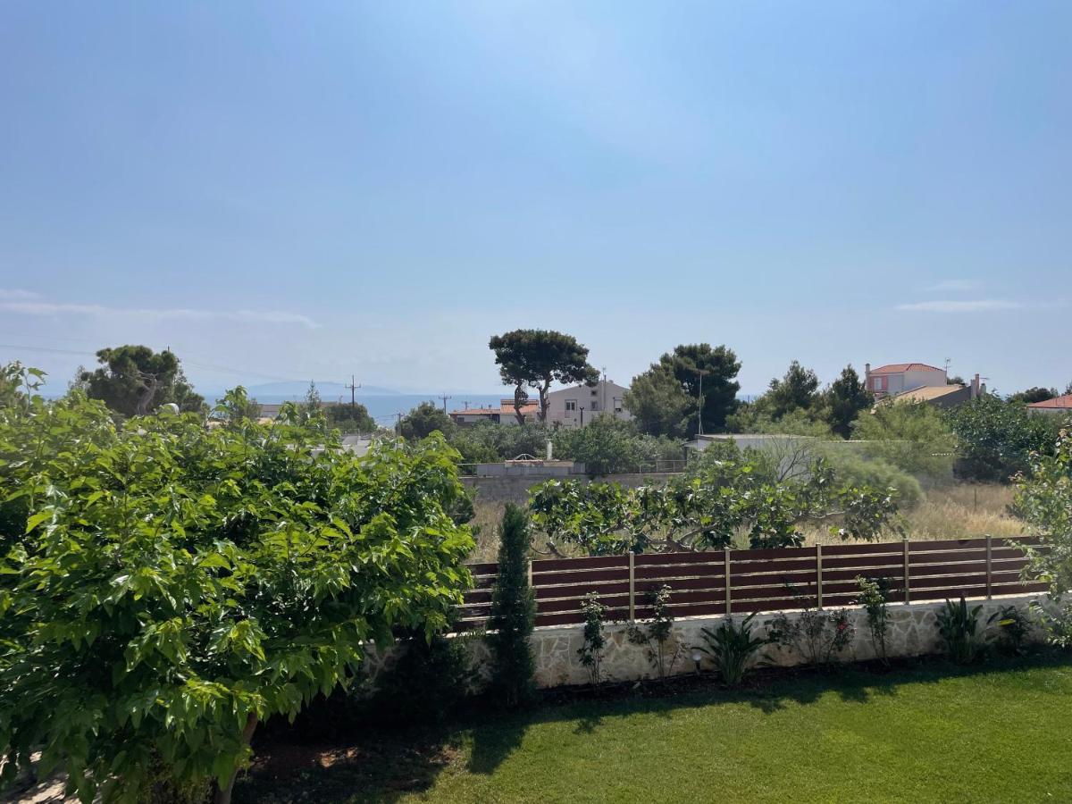 Apartment Near Airport And Beach Артемида Екстериор снимка